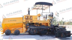 Finisseur d’asphalte Alfa Omega pour travaux routiers haute précision